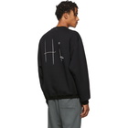 OAMC Black Hi Crewneck Sweatshirt