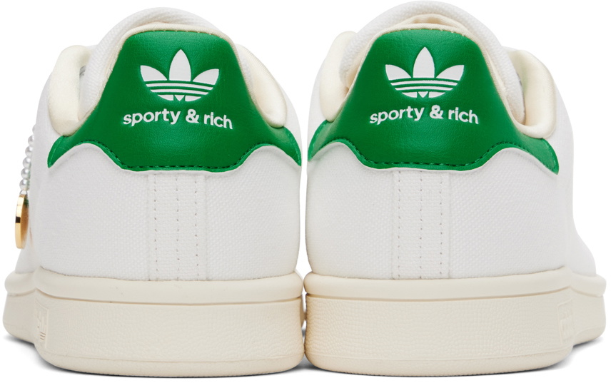 Sporty & Rich White adidas Originals Edition Stan Smith Sneakers