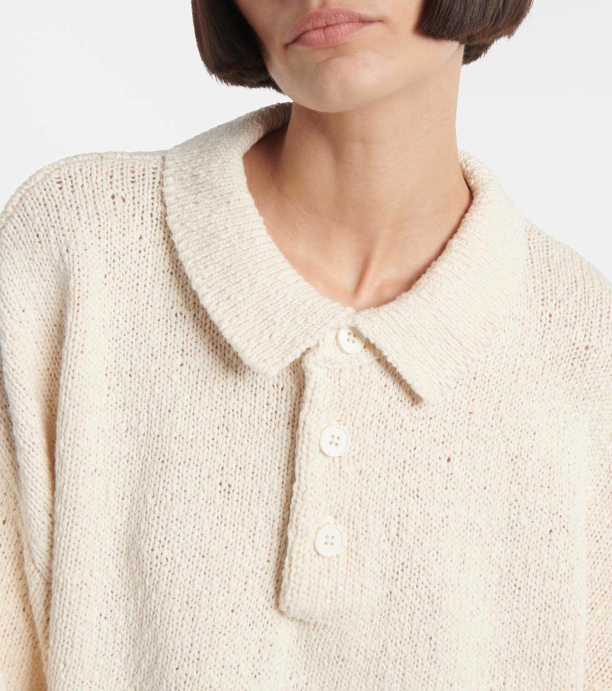 Aya Muse Cotton rugby shirt