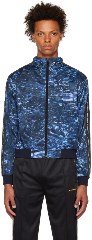 Photo: PALMER Blue Printed Jacket