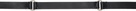YOKE Black Narrow Western Belt