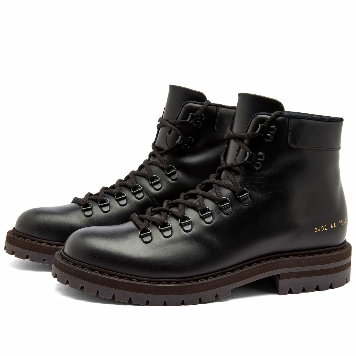 Common projects leather hiking on sale boots