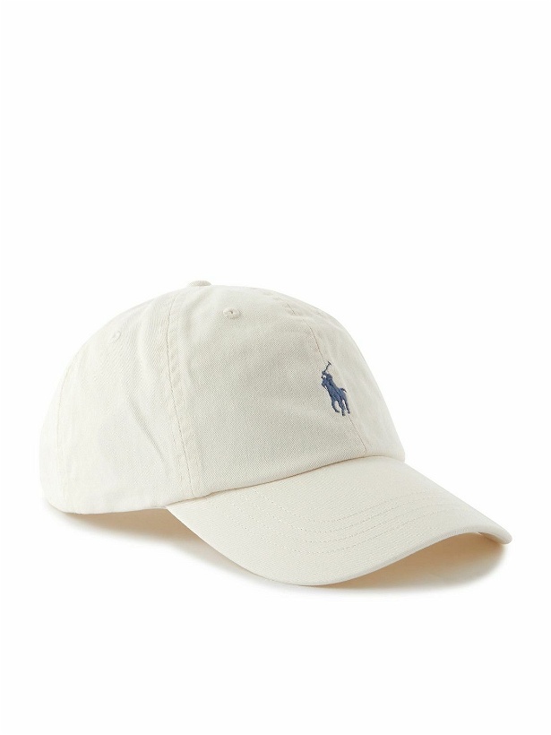 Photo: Polo Ralph Lauren - Logo-Embroidered Cotton-Twill Baseball Cap