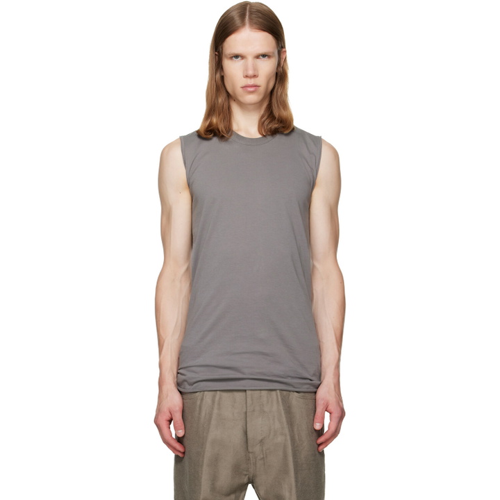 Photo: Rick Owens Gray Tower Basic SL Tank Top