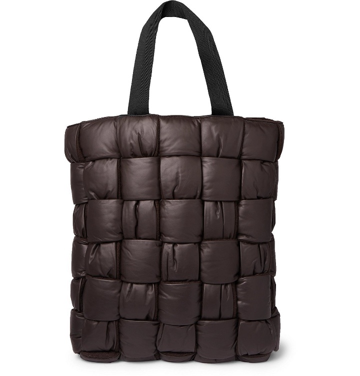 Photo: Bottega Veneta - Padded Quilted Leather Tote Bag - Brown