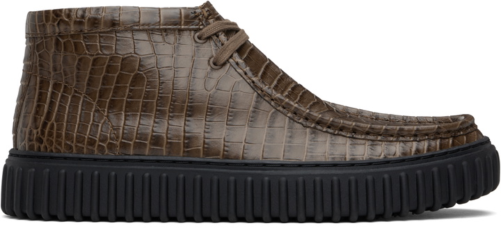 Photo: Martine Rose Brown Clarks Edition Torhill Desert Boots