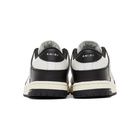 AMIRI Black and White Skel Top Low Sneakers