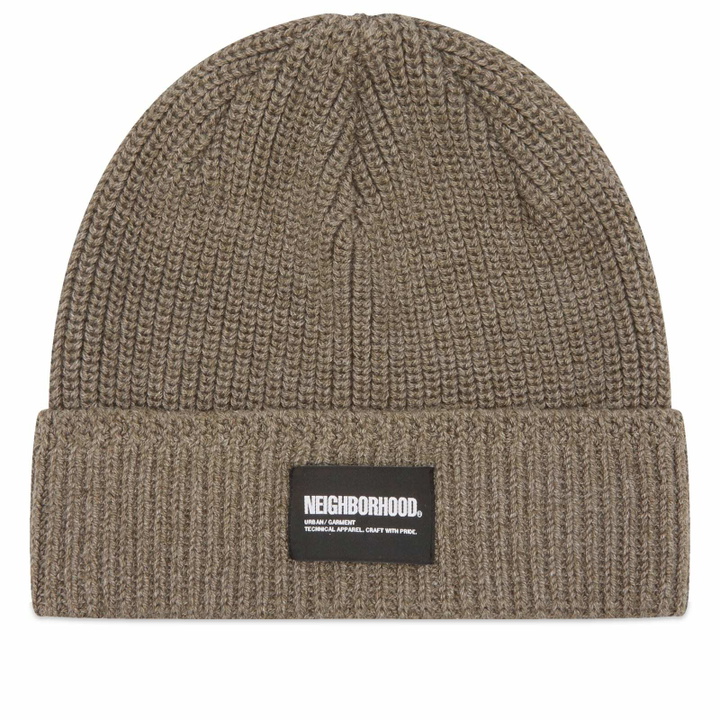Photo: Neighborhood Men's JP Beanie in Olive Drab 