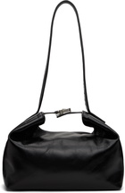 BY FAR Black Bea Creased Leather Bag