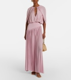 Zimmermann Alchemy asymmetric jersey maxi skirt
