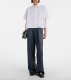 Loewe Pebble Soft leather mules