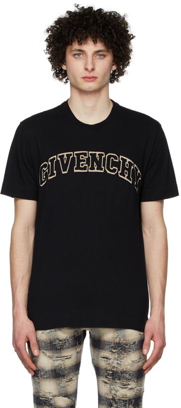 Photo: Givenchy Black Varsity T-shirt