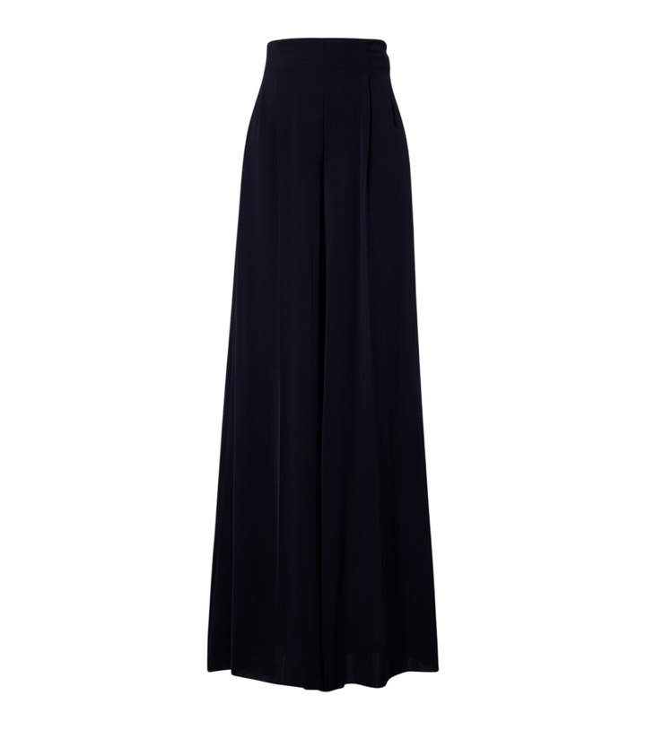 Photo: Max Mara High-rise cady wide-leg pants