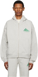 Museum of Peace & Quiet Gray Library Hoodie