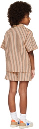The Animals Observatory Kids Beige Magpie Pyjama Set