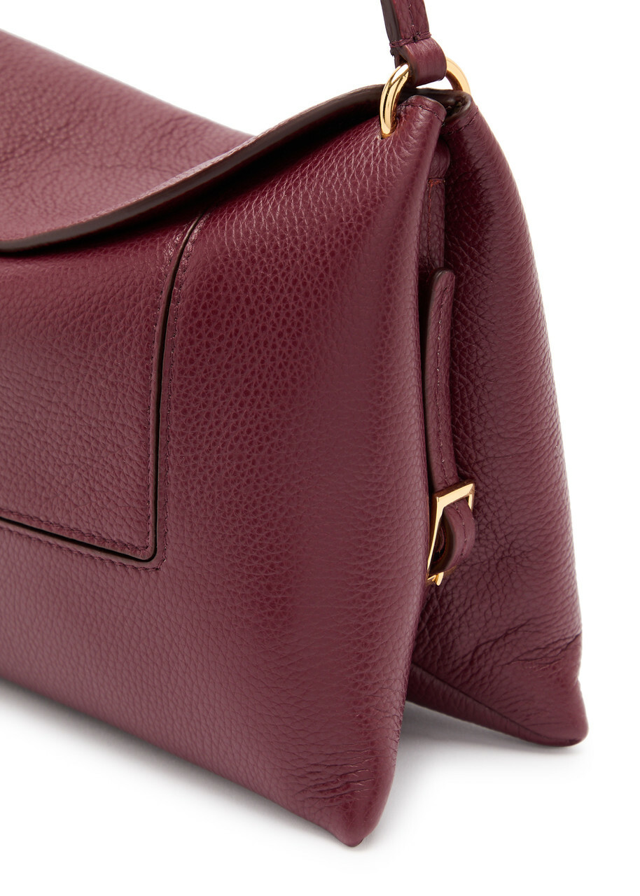 Wandler Penelope Slouch Leather Cross-body bag - Burgundy - One Size