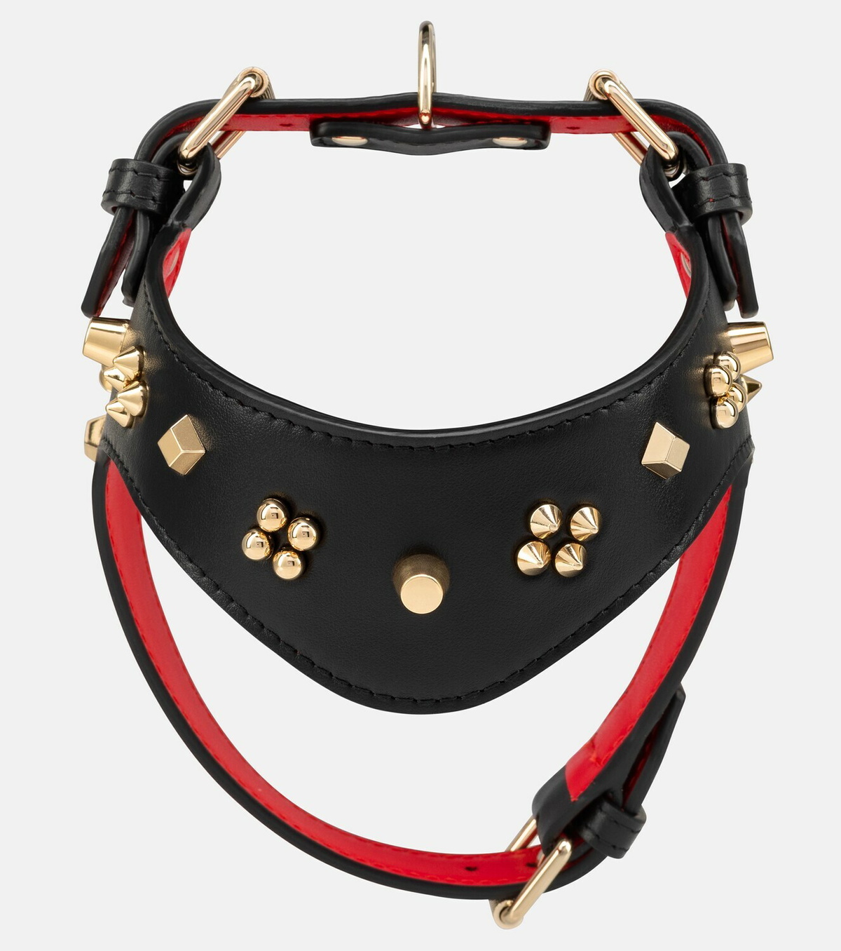 Padded Patent Leather Pet Carrier in Black - Christian Louboutin