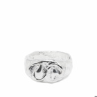 Simuero Men's Signet Ring in Silver
