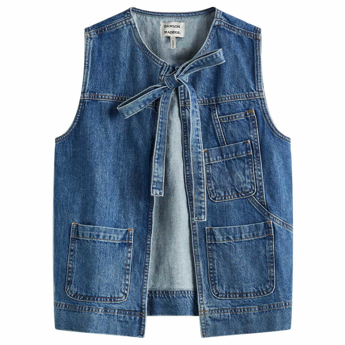 Damson Madder Women's Milly Gilet in Blue