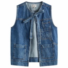 Damson Madder Women's Milly Gilet in Blue