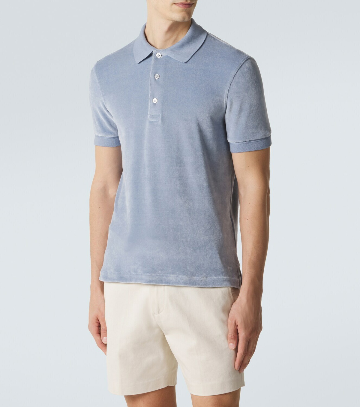 Tom Ford Velvet polo shirt