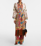 Etro Paisley silk kaftan