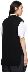 Comme des Garçons Black Crewneck Vest