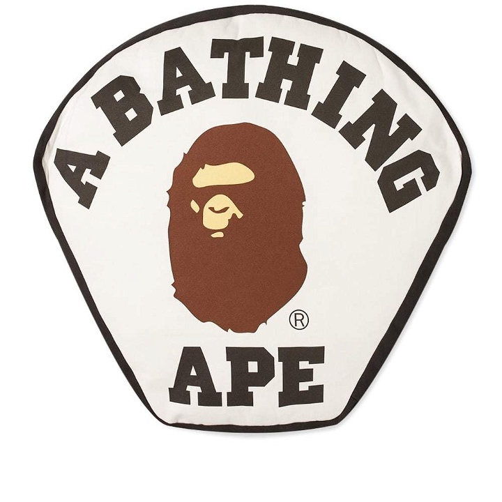Photo: A Bathing Ape College Cushion