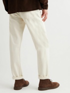 Drake's - Straight-Leg Selvedge Jeans - Neutrals