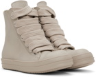Rick Owens Off-White Jumbo Laced Sneakers