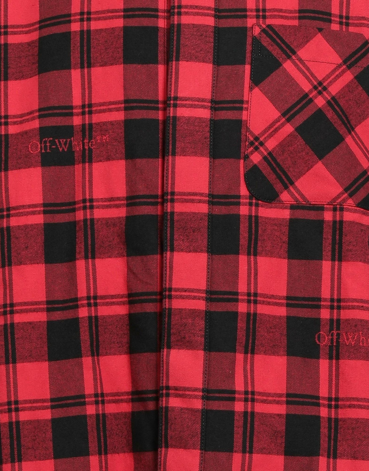 Off-white Mens Shirt in Red
