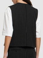 AMI PARIS - Pinstriped Wool Vest