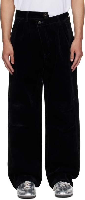 Photo: Andersson Bell Black Crossover Carpenter Wide Leg Jeans