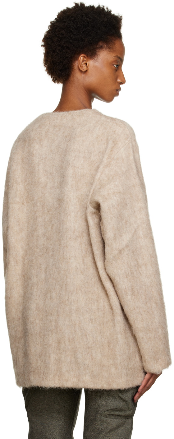 トップス OUR LEGACY KNIT CARDIGAN BEIGE Our Legacy Beige Mid Line Cardigan Our Legacy