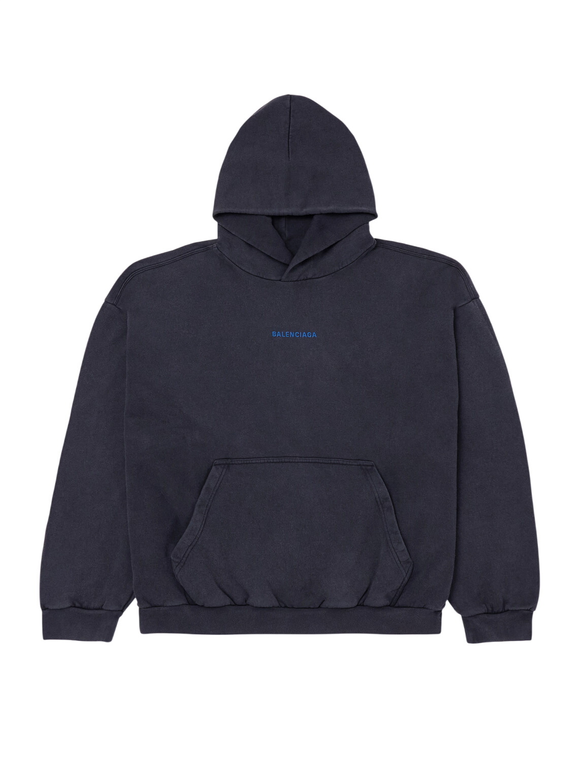 Balenciaga - Crypto Logo-Print Bleached Cotton-Jersey Hoodie