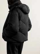 LE 17 SEPTEMBRE - Quilted Shell Hooded Down Jacket - Black