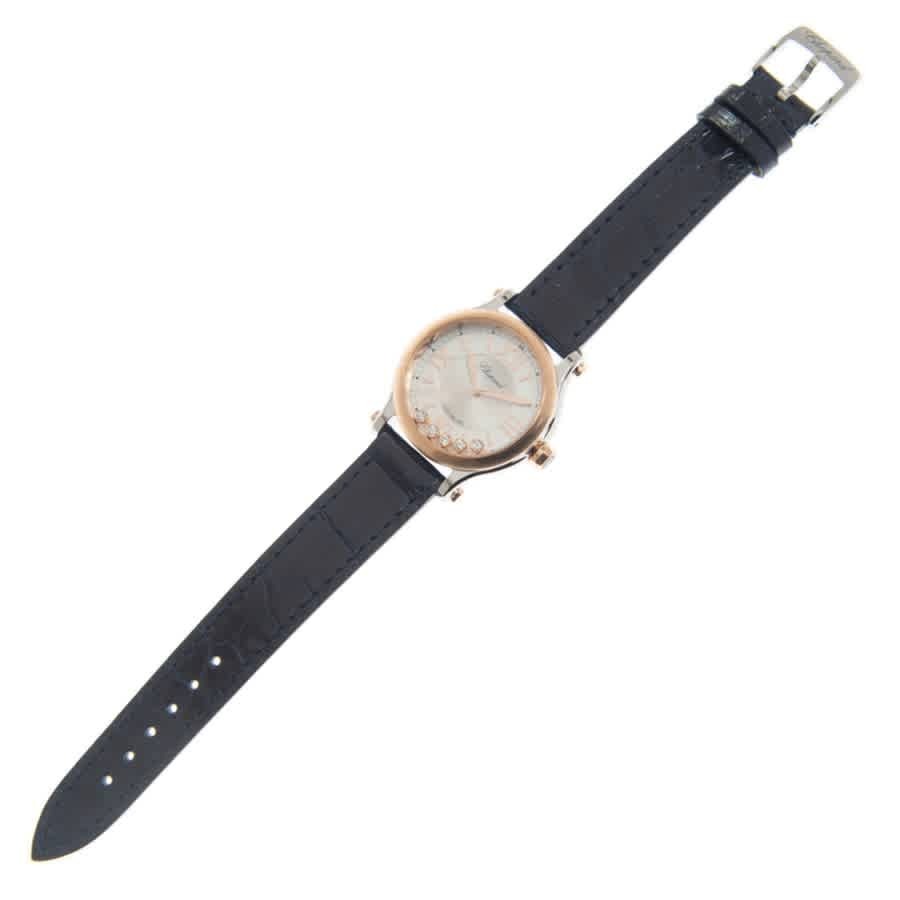 Chopard Happy Sport Automatic Silver Dial Ladies Watch 278608-6001