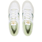 Adidas Men's Rivalry Low Sneakers in White/Green/Lime