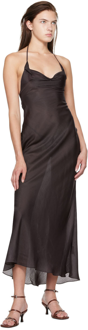 guizio brown dress Guizio Marais Dress Luna Leopard / XL main image 1