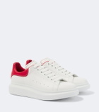 McQueen Oversized leather sneakers