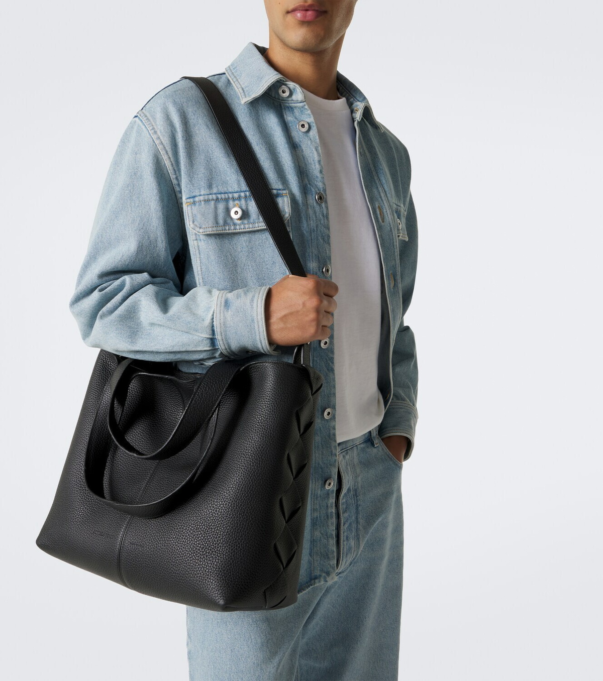 Bottega Veneta Intreccio leather tote bag