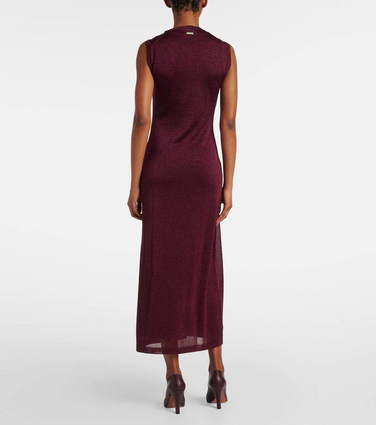 Ferragamo Lurex® maxi dress