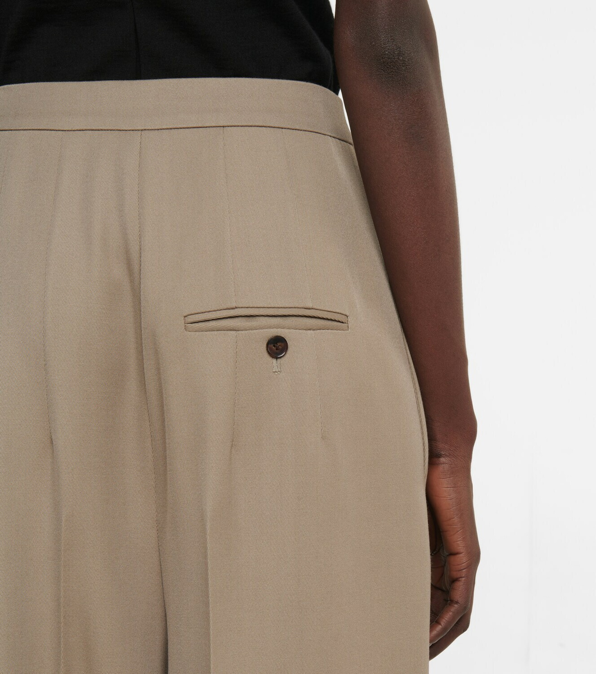 The Row Marcellita wide leg virgin wool pants The Row