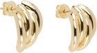 ANINE BING Gold Knot Earrings