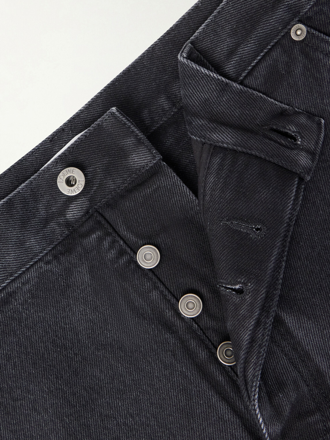 LOEWE - Wide-Leg Jeans - Black