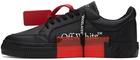 Off-White Black Vulcanized Sneakers