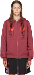 Marc Jacobs Heaven Pink Double Devil Hoodie