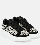 Alexander McQueen - Oversized crystal-embellished sneakers