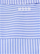 MSGM - Cotton Poplin Mini Dress