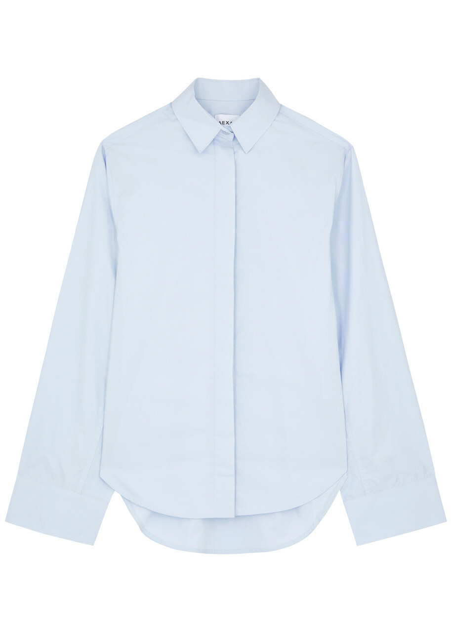 Aexae Cotton-poplin Shirt Light Blue
